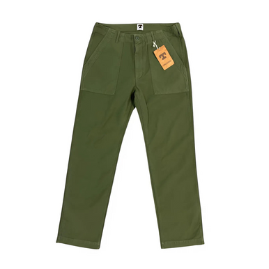Fatigue Pant - Olive Sateen Straight Leg