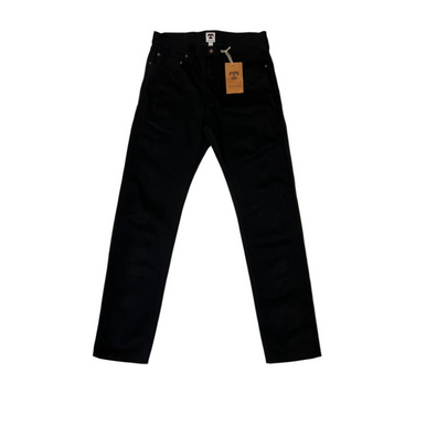 SHEFFIELD Straight Tapered Selvedge Jeans (Black)