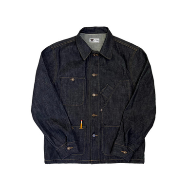 Coverall Jacket Selvedge 14 oz. Natural Indigo