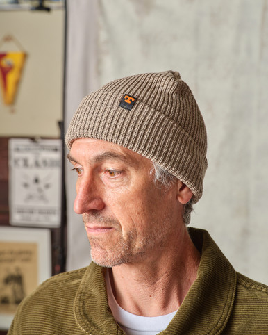 WATCH CAP Cotton (Bark) - Tellson.com
