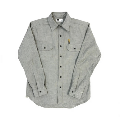 トップス RESISTED YARN DYED WOOL GABARDINE SHIRT トップス RESISTED YARN DYED WOOL GABARDINE SHIRT Super130's