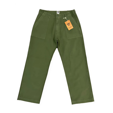 ★PERSTEP☆WASHED EASY FATIGUE PANTS★ Fatigue_Pant_Olive_Sateen_Stra