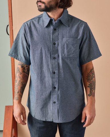 W10 Short Sleeve Chambray Shirt