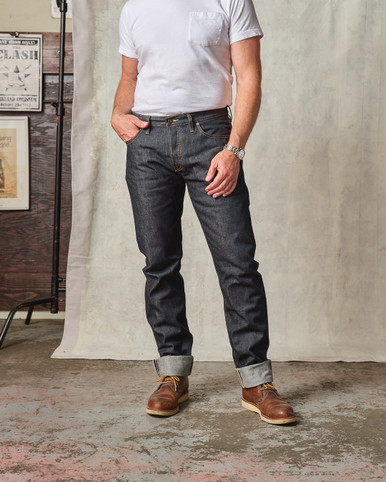 Ladbroke Grove 12.5 oz. Slim Tapered Raw Denim Jeans