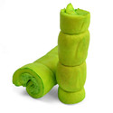 Super Can Dog Treat Cheek Rolls Green Apple 5-6"