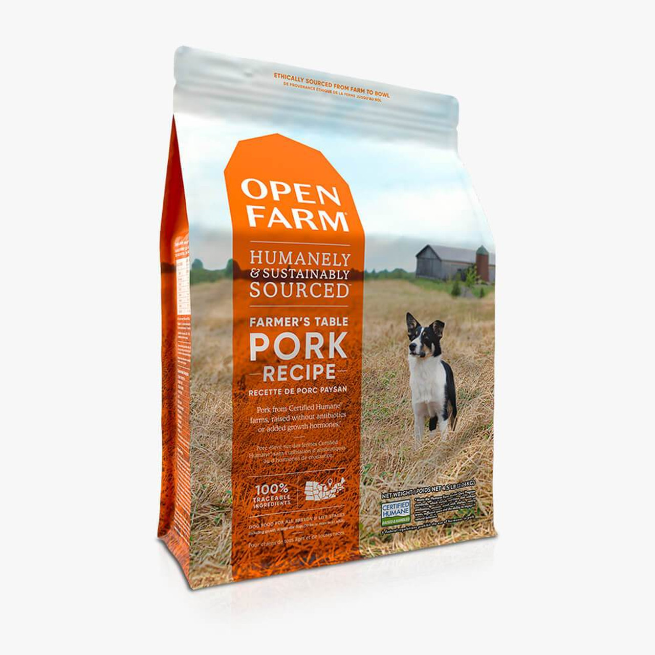 Open Farm Farmer S Table Pork Dry Dog Food Meat And Tater S Pet