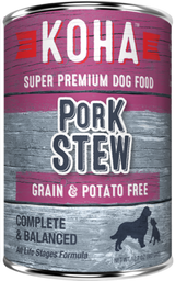 KOHA Pork Stew Dog Food 12.7oz