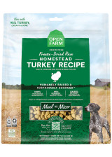 Open Farm Homestead Turkey Freeze Dried Raw Dog Food 13.5oz