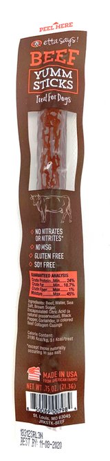 Etta Says! Yumm Stick Beef