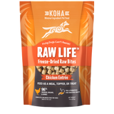 Raw Life Freeze-Dried Raw Bites Chicken Entrée for Dogs 14oz Bag