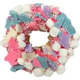 Cotton Candy Donut Dog Treat by K9 Granola Factory