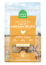 Open Farm Harvest Chicken Freeze Dried Raw Patties
