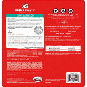 Stella and Chewy’s Savory Salmon & Cod Meal Mixers