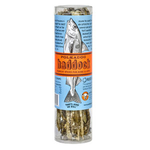 Polkadog Haddock Skin Dog Treats 2oz