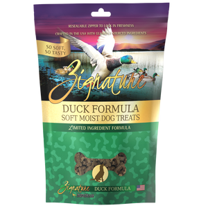 Zignature  Duck Soft Moist Treats 4oz