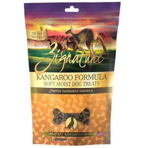 Zignature  Kangaroo Soft Moist Treats 4oz