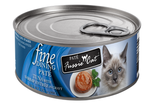 Fussie Cat Fine Dining - Pate - Tuna with Shrimp Entree in gravy