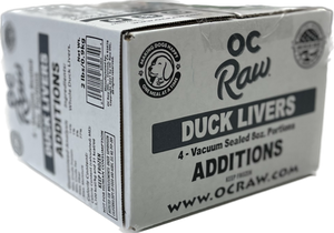 OC Raw Duck Livers Additions 2lb 