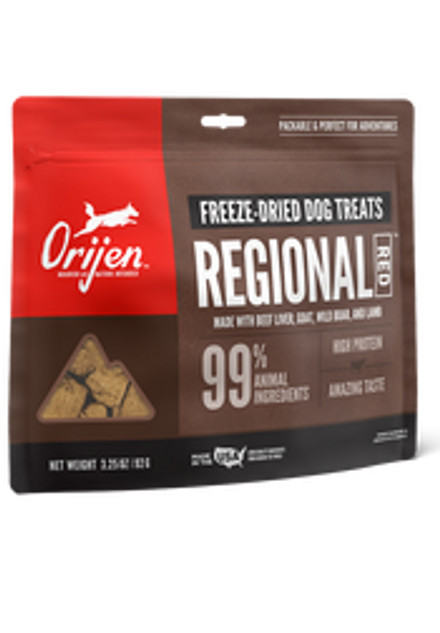 Orijen Freeze Dried Regional Red Treats 