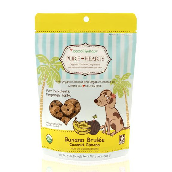 CocoTherapy Pure Hearts Banana Brulee 5oz