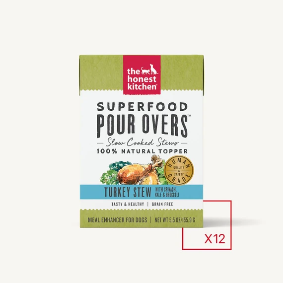 Honest Kitchen Superfood Pour Overs - Turkey 