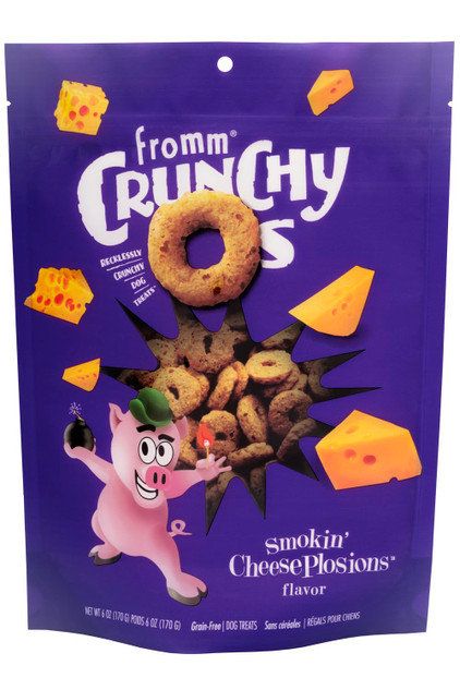 Fromm Crunchy Os Smokin CheesePlosions Treats