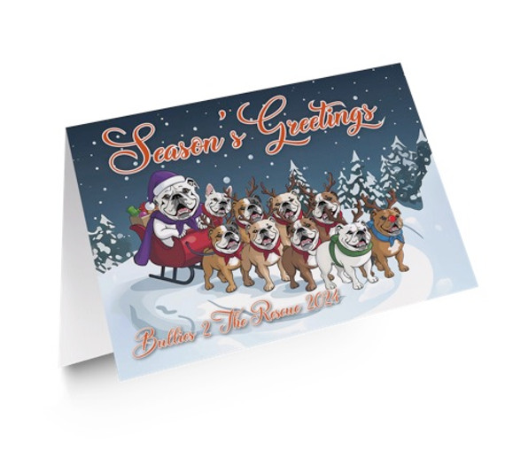 The card that will be sent to you or the family member you choose.