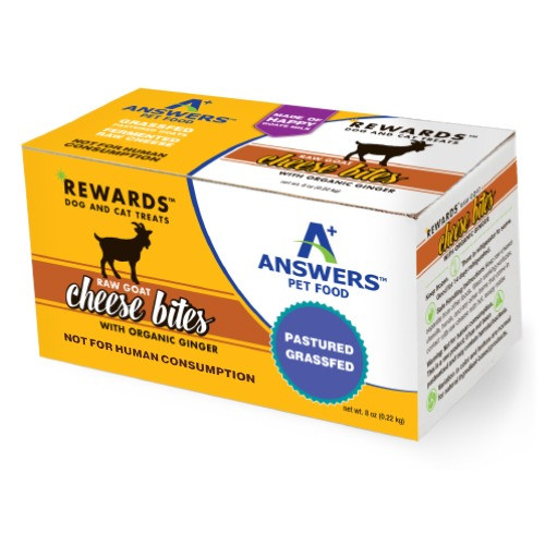 Answers RewardsTM Raw Goat Cheese  – Organic Turmeric