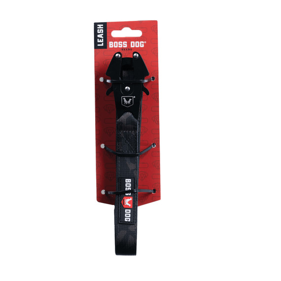 Boss Dog Tactical Leash Black Camo