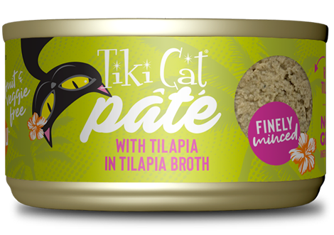 Tiki Cat Tilapia Pate 2.8oz
