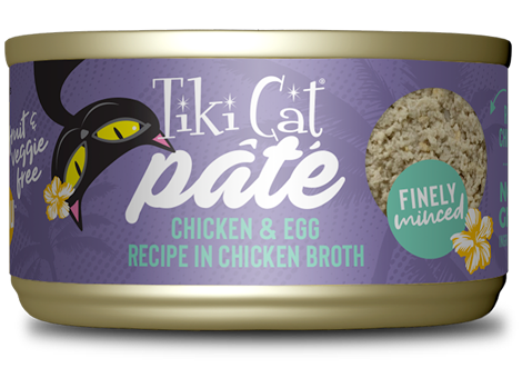 Tiki Cat Chicken & Egg Pate 2.8oz