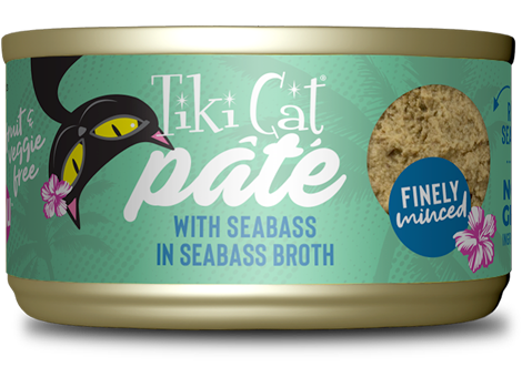 Tiki Cat Seabass Pate 2.8oz