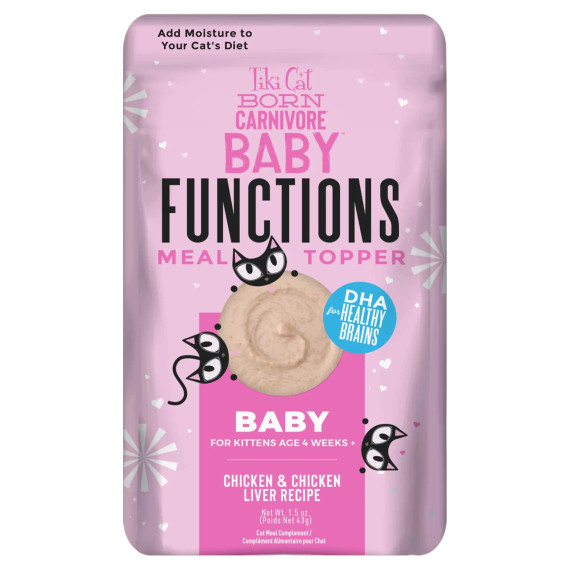 Tiki Cat Born Carnivore Functions: Baby 1.5oz