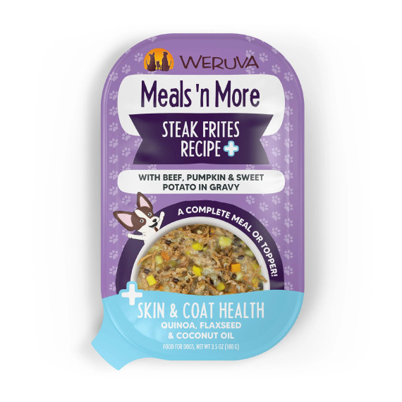 Weruva Steak Frites Meals N More 3.5oz