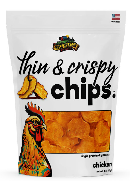 Wild Meadow Farms Thin & Crispy Chips Chicken 3oz