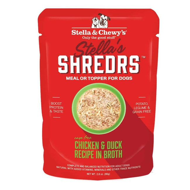 Stella & Chewy's Shredrs Chicken & Duck 2.8oz