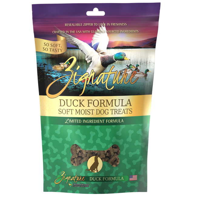 Zignature  Duck Soft Moist Treats 4oz