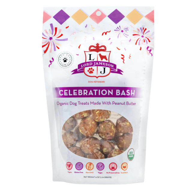 Lord Jameson Celebration Bash Organic Dog Treat 6oz