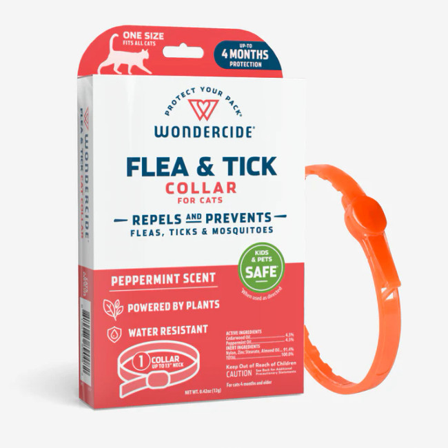 Wondercide Flea & Tick Collar for Cats 