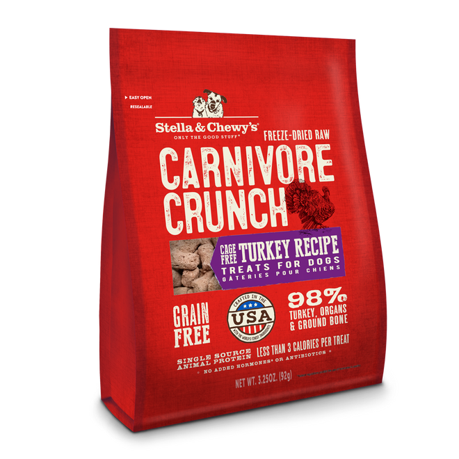 Stella & Chewy's Carnivore Crunch Turkey Recipe 3.25oz