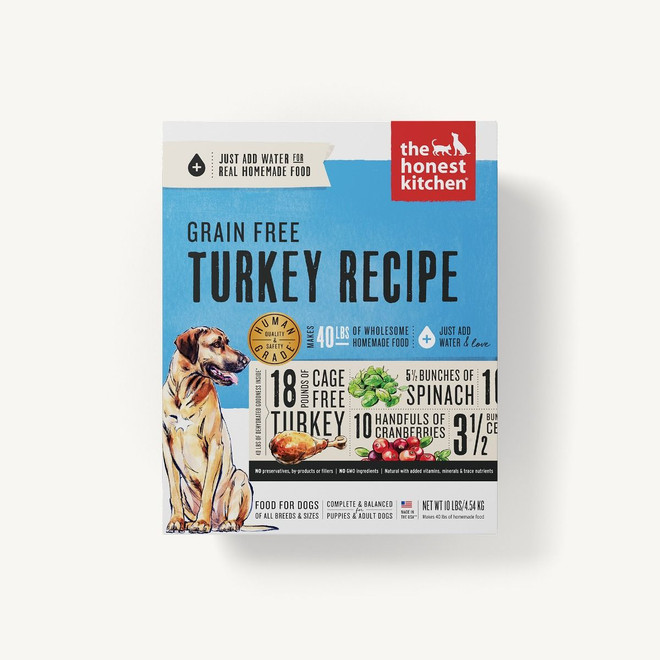 Honest Kitchen Dehydrated - Grain Free Turkey Recipe (Embark) 