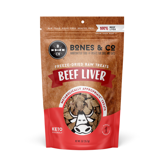 Bones & Co Beef Liver 2oz