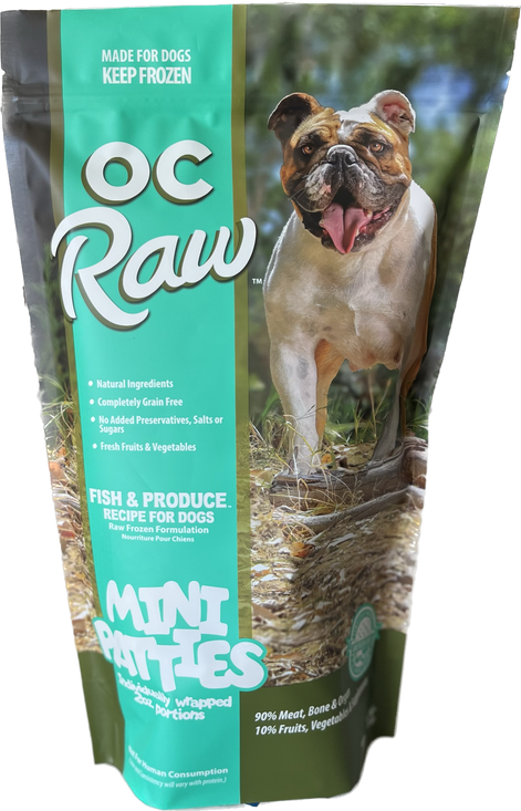 OC Raw Fish & Produce Patties 