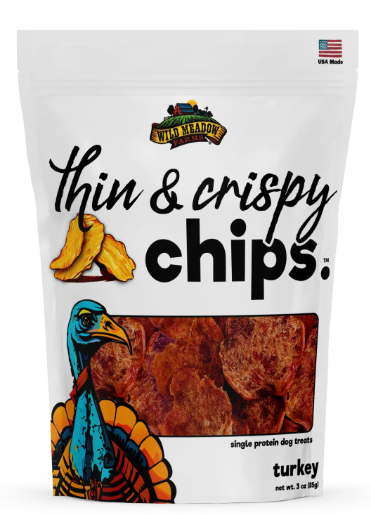 Wild Meadow Farms Thin & Crispy Chips Turkey 3oz