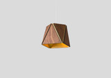 Calx 10 pendant, walnut