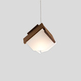 Mica S pendant, walnut