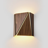 Calx sconce, walnut