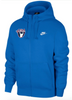 Nike Youth USAW Club Fleece Full Zip Hoodie - Royal