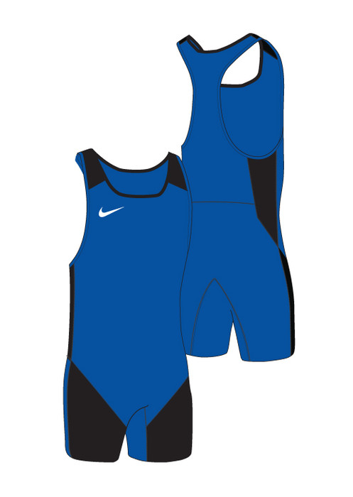 Nike Men's Weightlifting Singlet - Royal / Black