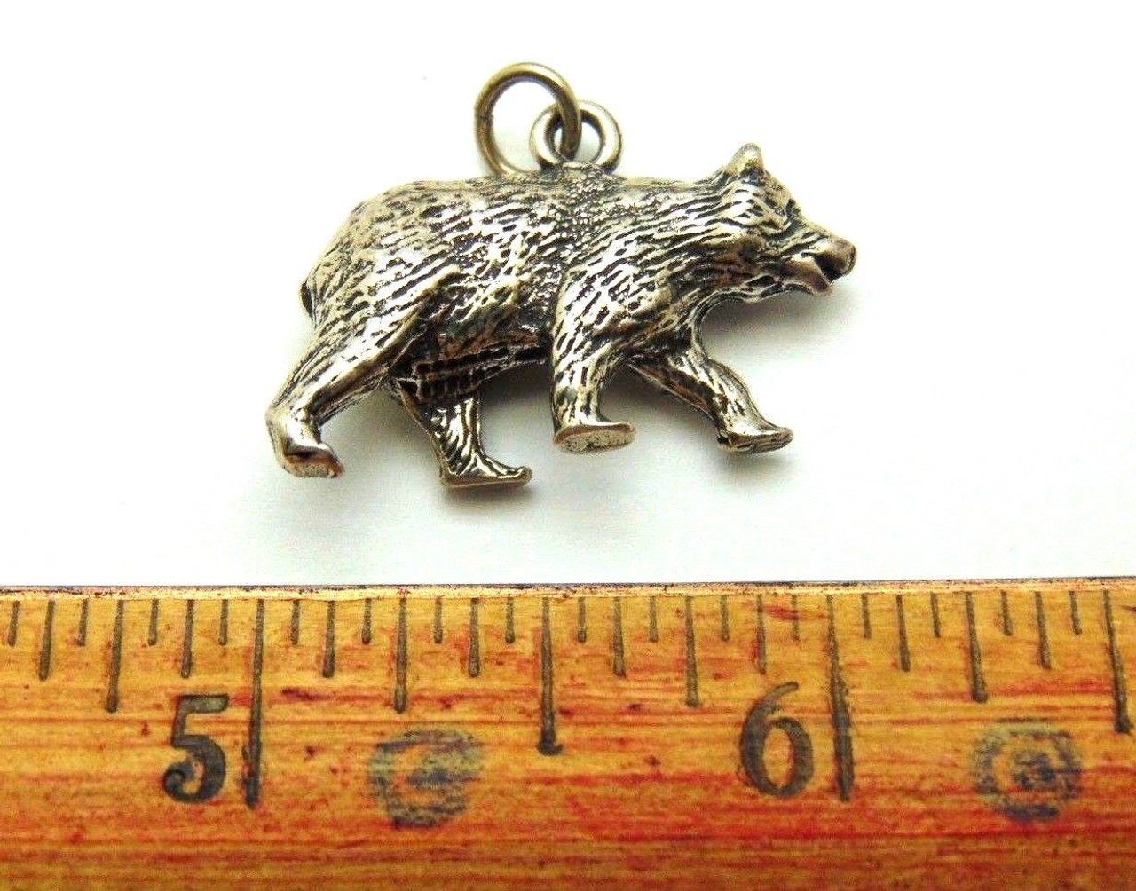 Grizzly sales bear charm